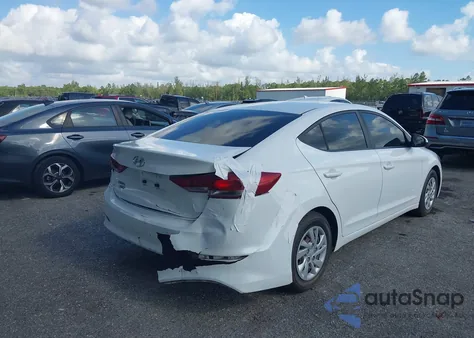 2018 Hyundai Elantra Se from USA, damaged, VIN 5NPD74LFXJH254100